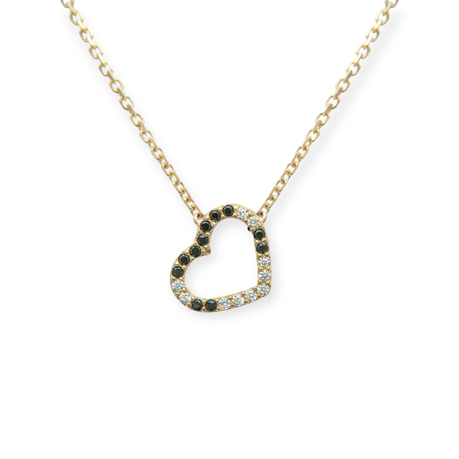 Mon Chéri 18K Gold Plated Sterling Silver Necklace, Night