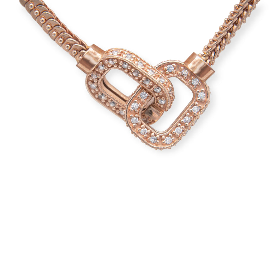 Chloé 14K Rose Gold Imperial Rope Necklace