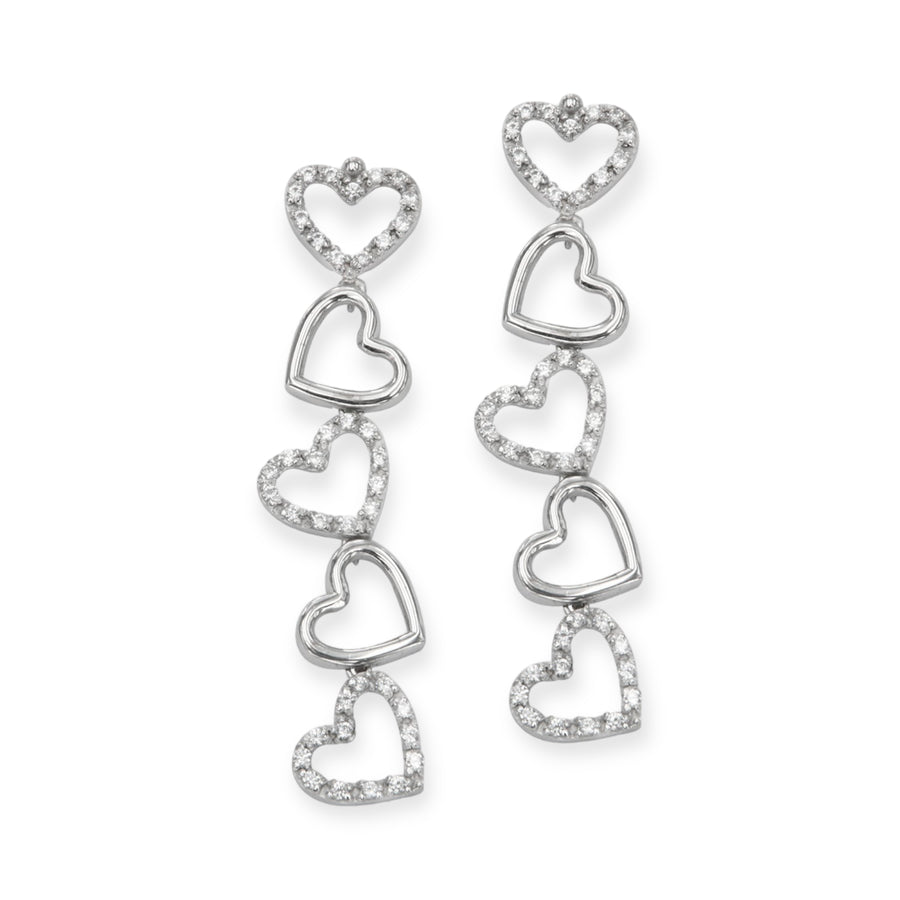 Valentine 14K Gold Drop Earrings
