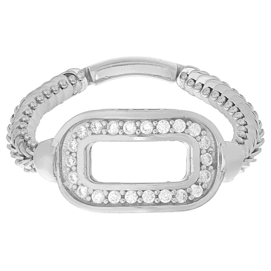 Katharine McPhee 0.70ctw Imperial Rope Ring - Sterling Silver