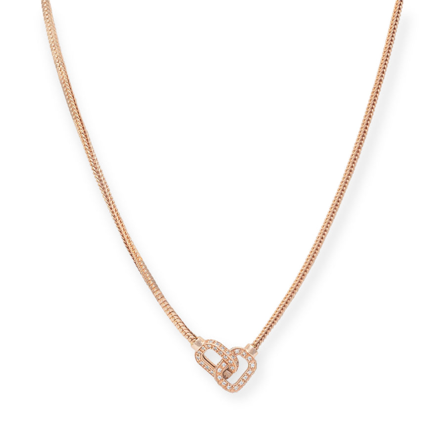 Chloé 14K Rose Gold Imperial Rope Necklace