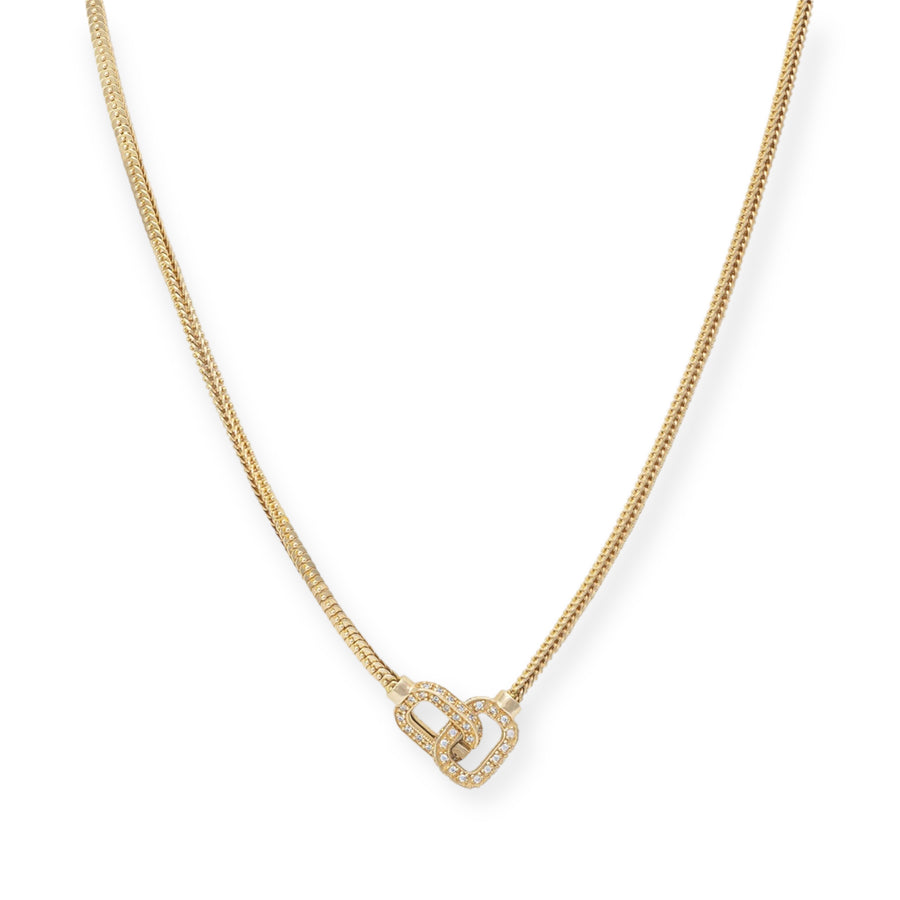 Chloé 14K Yellow Gold Imperial Rope Necklace