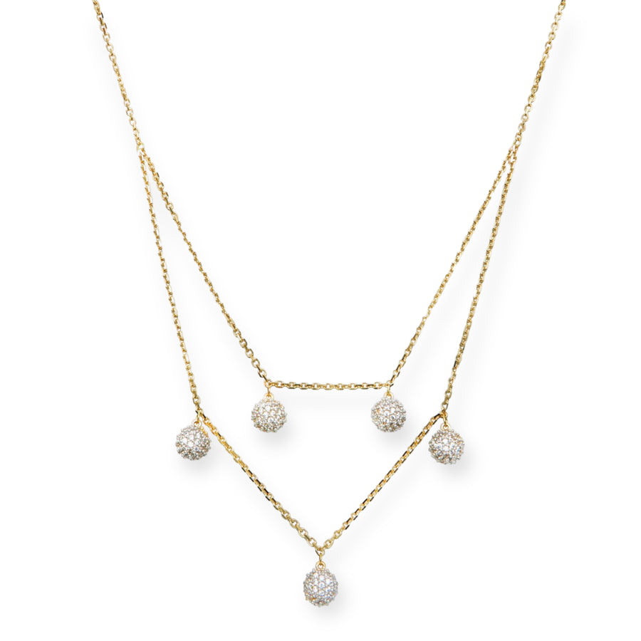 Royal Three Layered Necklace for women | Shop Now - Trink Wink Jewels
