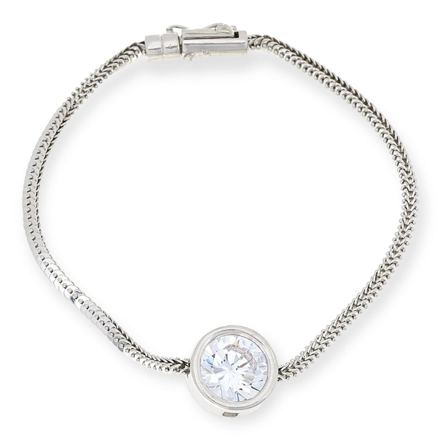 Katharine McPhee Classic Imperial Rope Round Bracelet - Sterling Silver