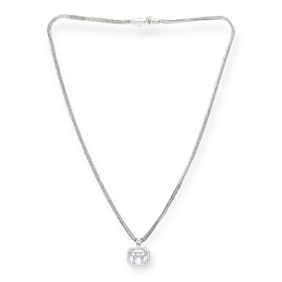 Katharine McPhee Imperial Rope Octagon Necklace - Sterling Silver