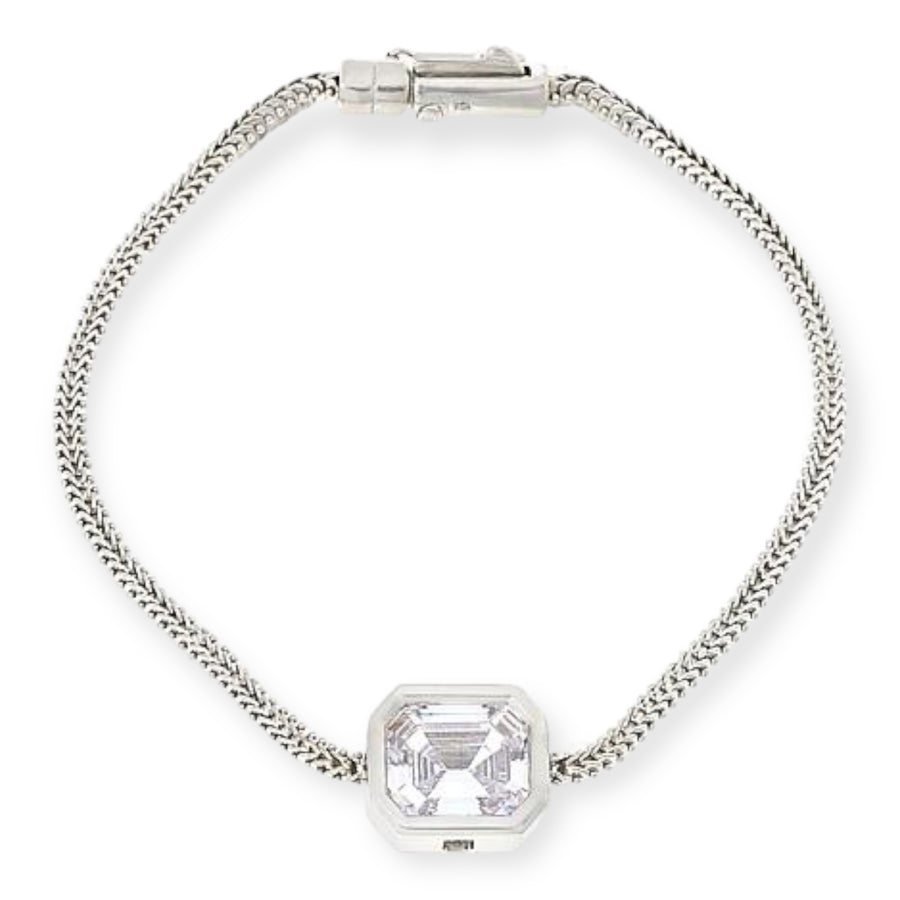 Katharine McPhee Classic Imperial Rope Octagon Bracelet - Sterling Silver