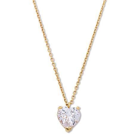 Katharine McPhee Heart Statement Necklace